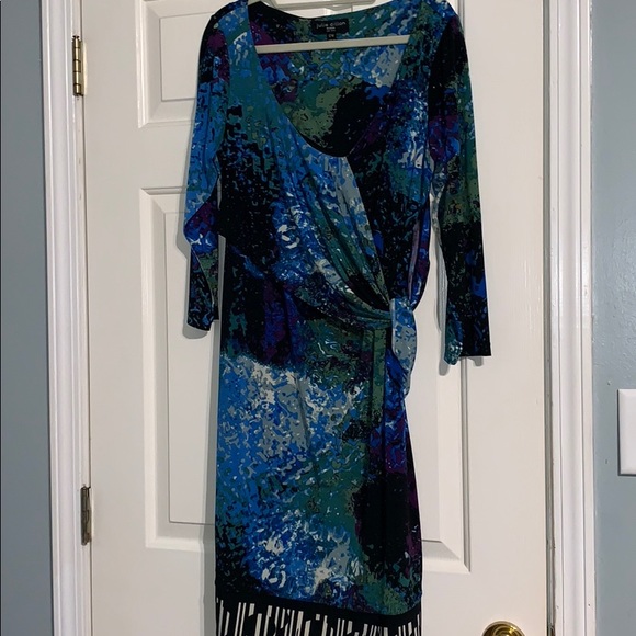 Size 12w gorgeous dress work - super flattering - Picture 1 of 2